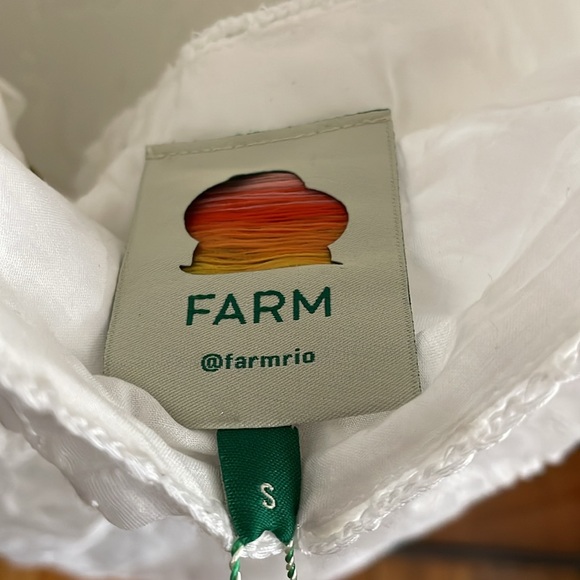 FARM RIO Women's Off-White Midi Dress Size S - Picture 7 of 9